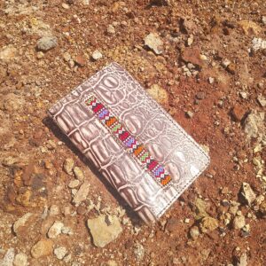 Passport holder  beads